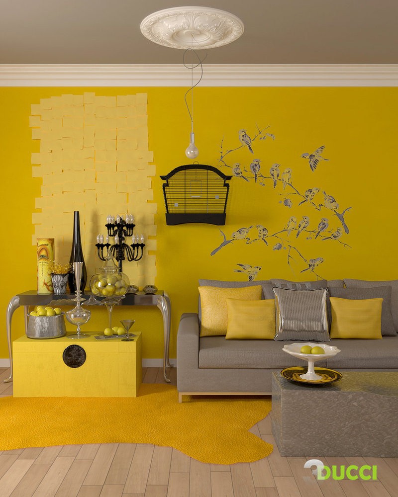 Yellow Room Interior Inspiration 55