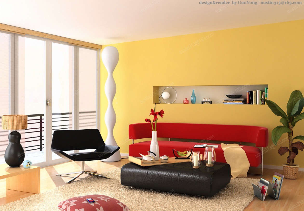 Yellow Room Interior Inspiration 55