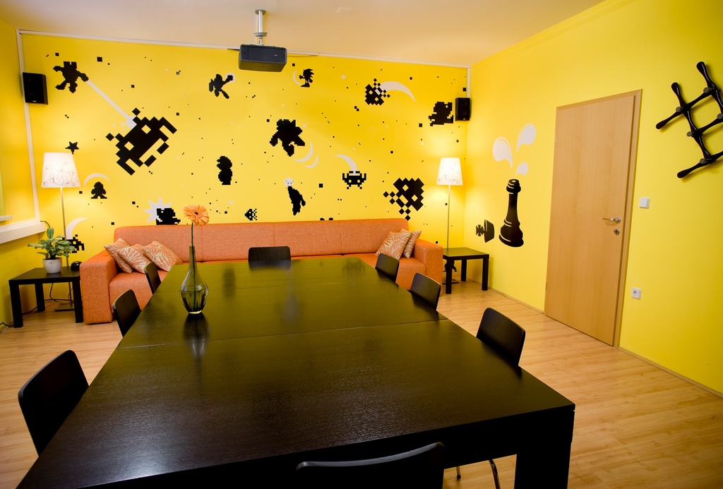 36-video-game-wall-decals-conference-interior-design-ideas