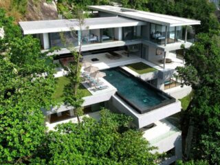 Majestic Thai Villa Overlooking The Ocean