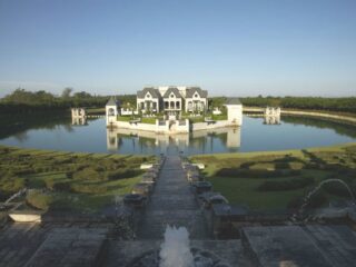 Spectacular House Surrounded By Moat