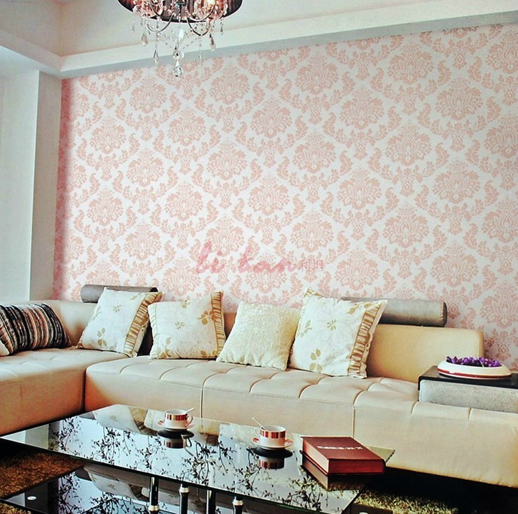 Pink Mural Wallpaper  Plain  Patterned Wall Mural for Interior UK