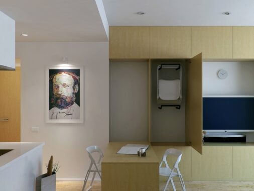Small Apartment with Foldaway Features