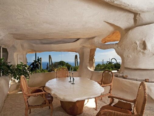 Flintstones Style House In Malibu