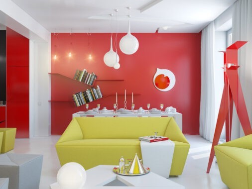 Small Apartment Zinging with Color