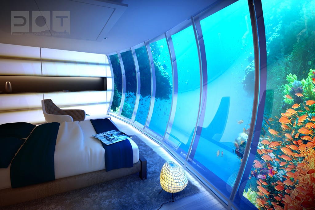 Stunning Underwater Hotel: The Water Discus