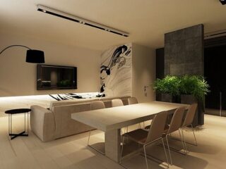Fresh Neutral Interior Design Schemes from Katarzyna Kraszewska