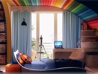 Colorful Kids Rooms