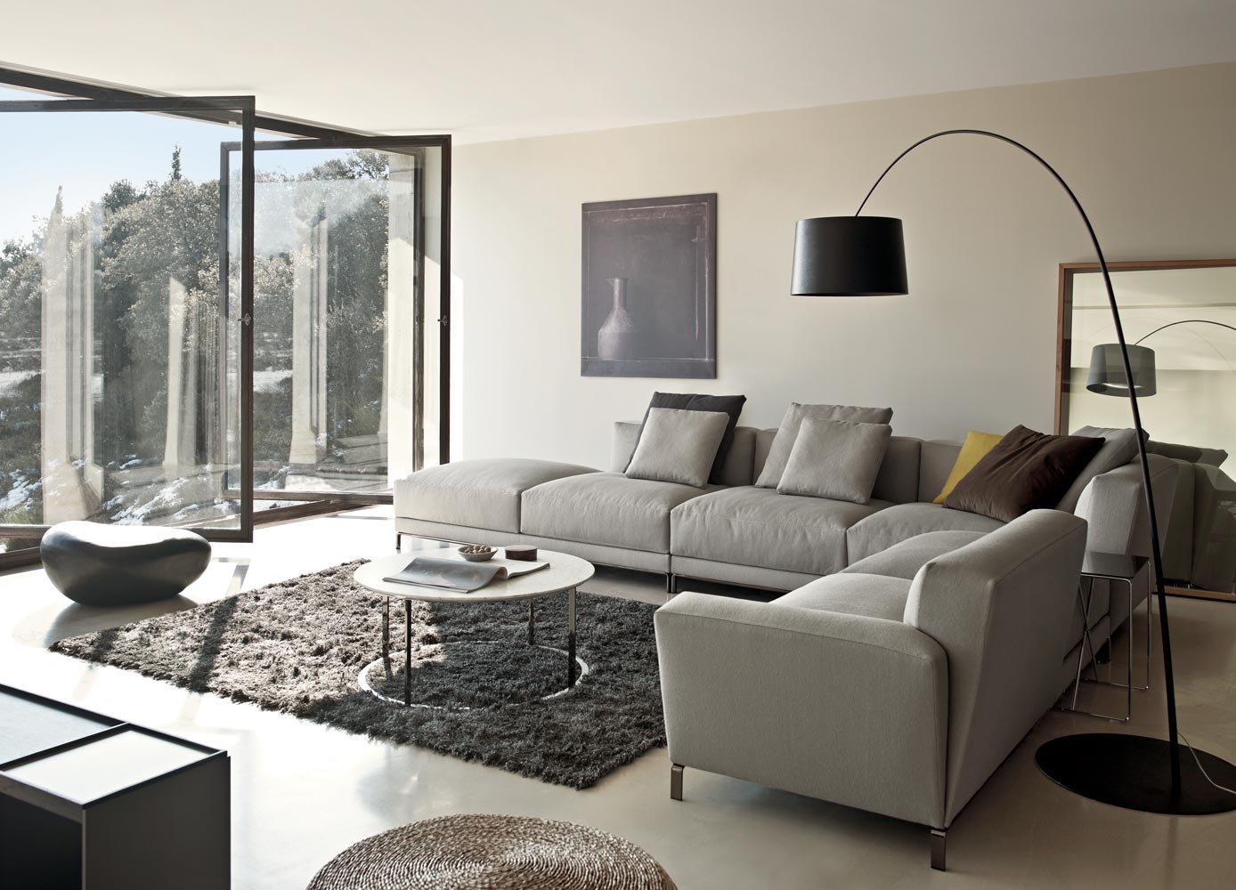 Gray Sectional Sofa Interior Design Ideas