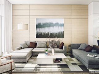 Light-Filled Contemporary Living Rooms