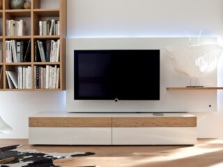Wooden Finish Wall Unit Combinations From Hülsta