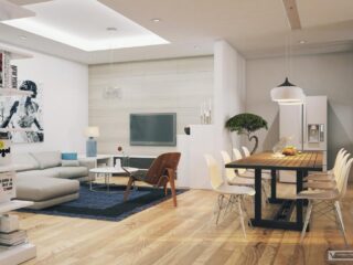 Vietnamese Apartment With Artistic Flair [Visualized]