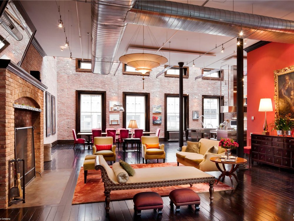 Tribeca Loft Mansion has Million-Dollar Style