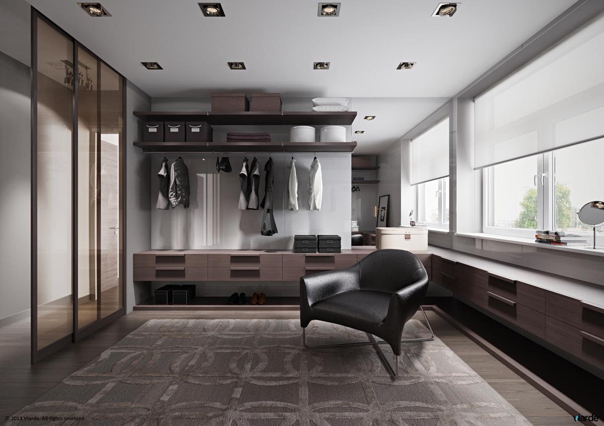 10 walk in closet with chair Interior Design Ideas