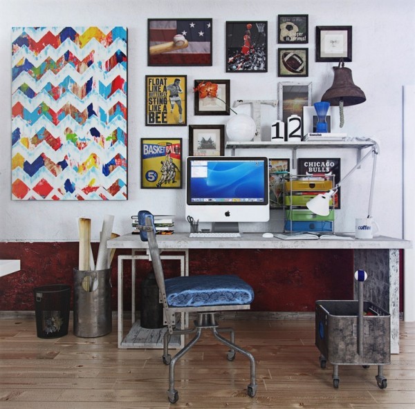 colorful wall decor