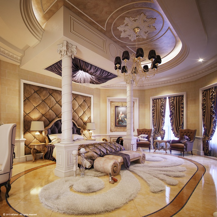 luxurious bedroom | Interior Design Ideas