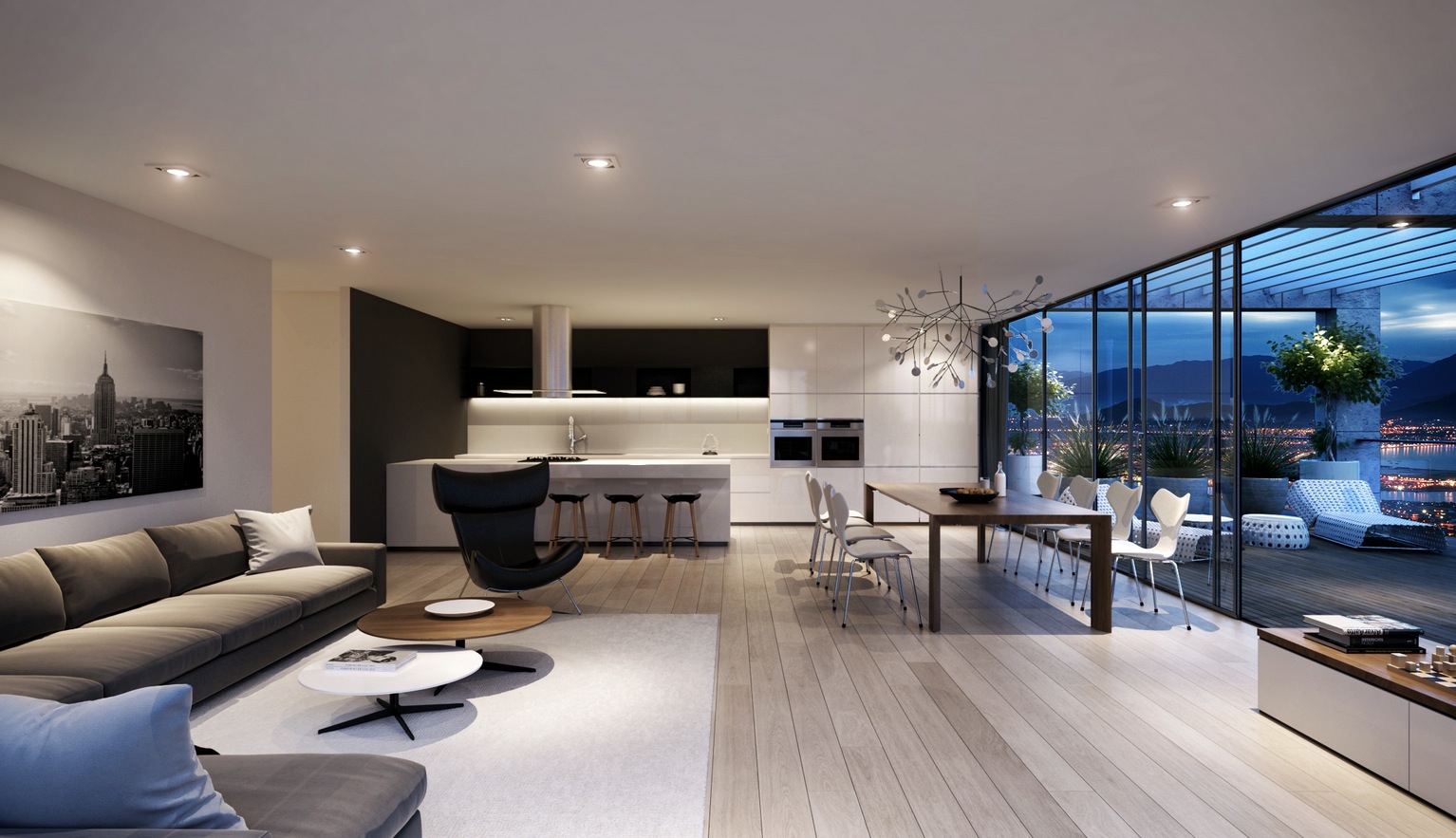 15 Contemporary Style Home Interior Design Ideas For Each Room | Adria
