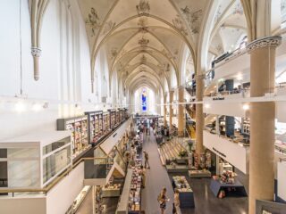 15th Century Church Converted to Book Shop