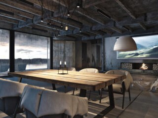 Industrial Style Home Design