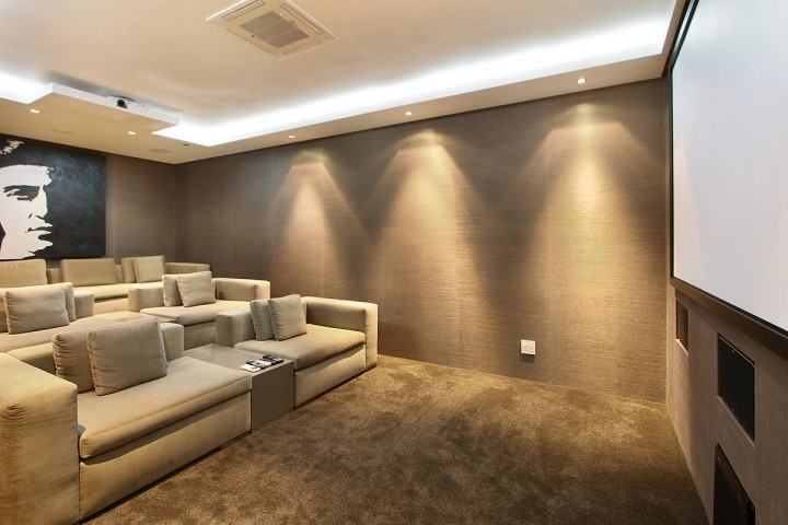 luxury homes theater