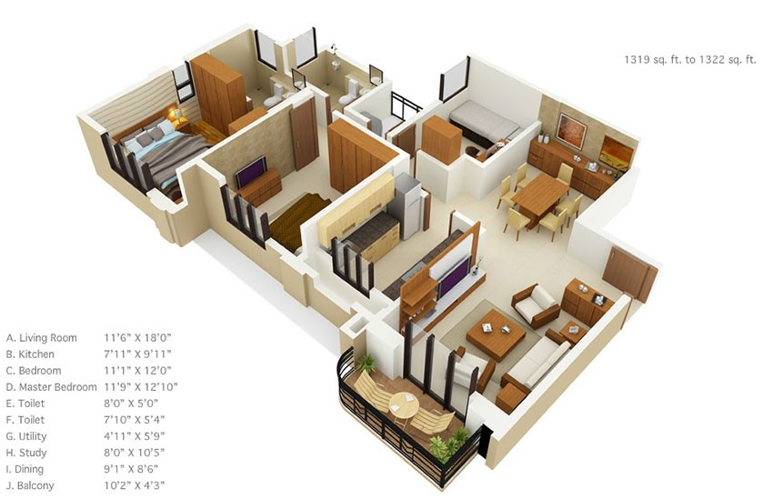 House Plans Under 1500 Square Feet