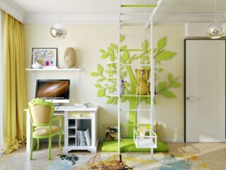 Bright and Colorful Kids Room Designs with Whimsical Artistic Features