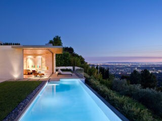 Hillside California Home with Gorgeous Outdoor Spaces