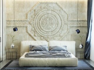 Contemporary Apartment Design with Classical Features (Floor Plans Included)