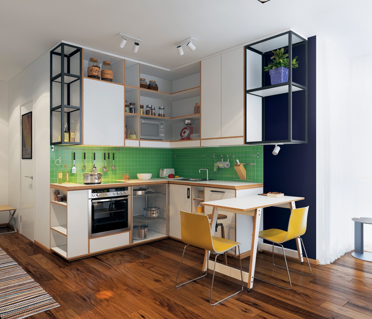 Homes Under 400 Square Feet: 5 Apartments That Squeeze Utility Out Of Every Square Inch