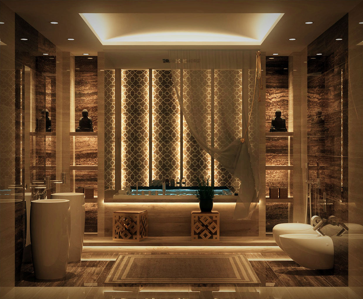 Luxury Bathroom Interior Designing Service