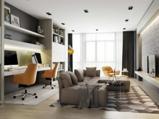 26 Living Rooms that Put a Unique Spin on What Modern Means