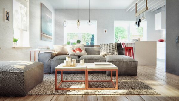 Stunning Penthouse Apartment With Scandinavian Aesthetic image