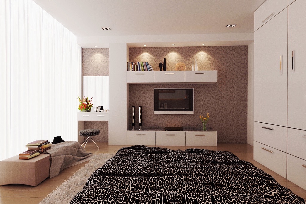 bedroom-television-ideas | Interior Design Ideas