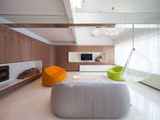 Hungarian Loft Design Uses a Simple Aesthetic for Big, Stylish Results
