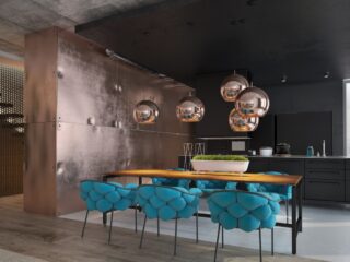 Accentuate the Positive in Two Artful Apartments