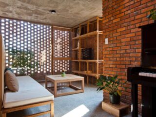 A Creative Brick House Controls the Interior Climate and Looks Amazing