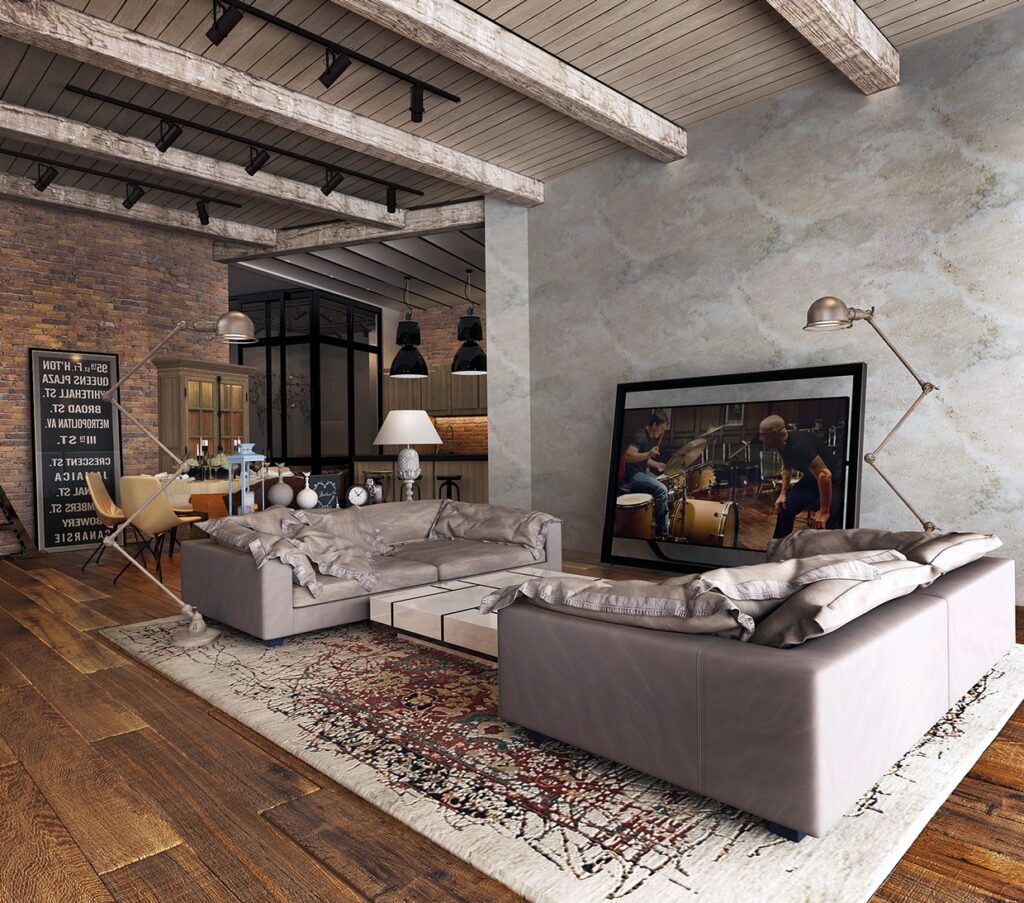 Picture of Converted Industrial Spaces Becomes Gorgeous Apartments