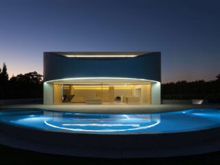 Golf Course Views and a Striking Exterior Make for a Modern Marvel