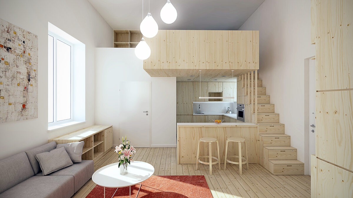 Designing For Super Small Spaces: 5 Micro Apartments