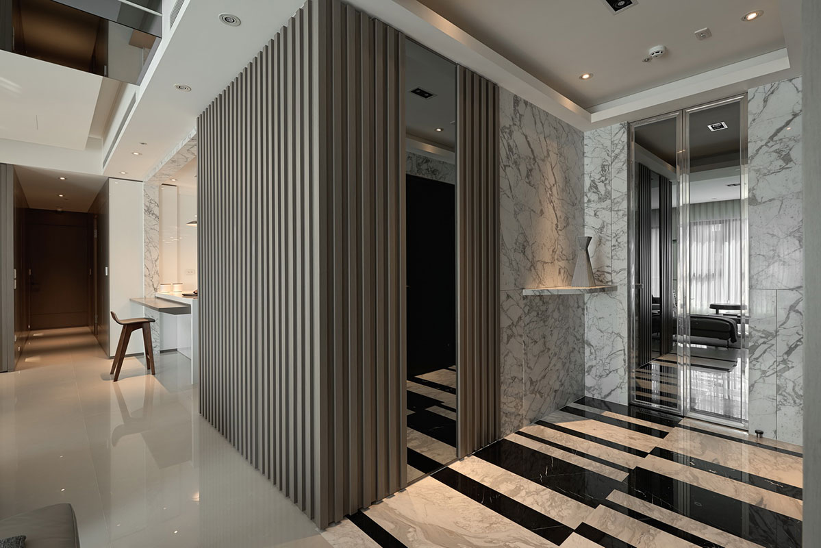 vertical lines interior design