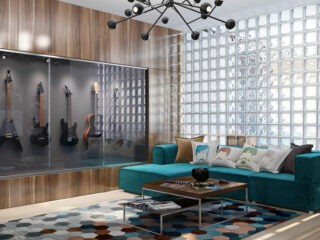 Interior Design For Musicians: 2 Classy Music Themed Home Designs