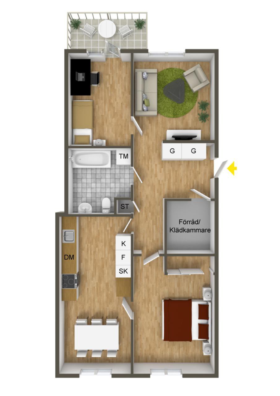 40 More 2 Bedroom Home Floor Plans