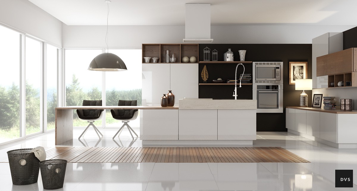 Black And White Kitchens: Ideas, Photos, Inspirations