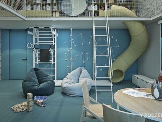 A Kids Friendly Apartment Design With Lots Of Playful Features