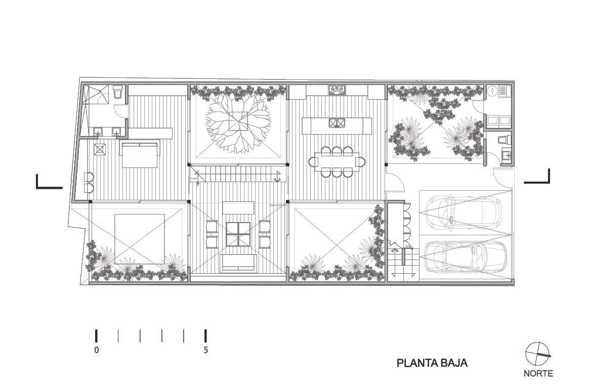 Garden House Floorplan Interior