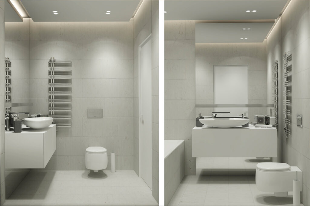 simple-white-bathroom | Interior Design Ideas