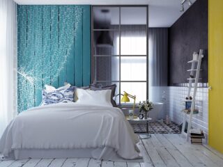 6 Creative Bedrooms With Artwork And Diverse Textures