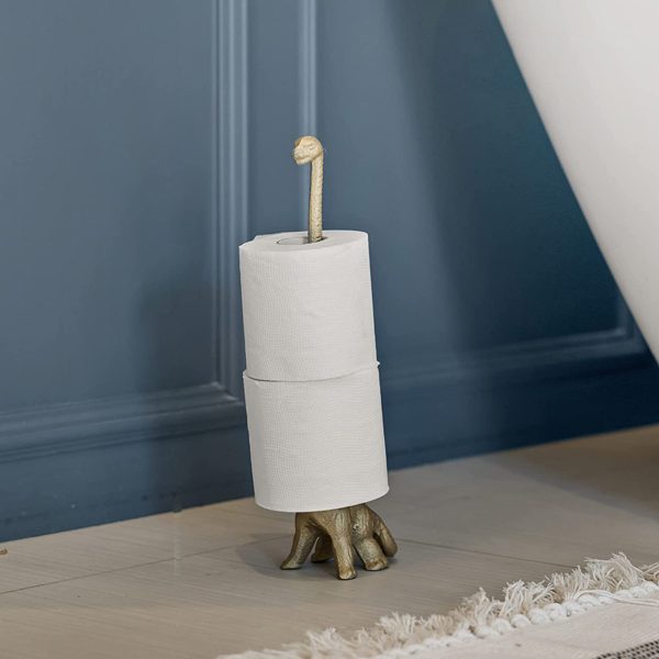 Elegant Free Standing Toilet Paper Holder 