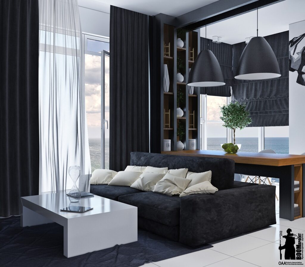 minimalist black and white interior | Interior Design Ideas