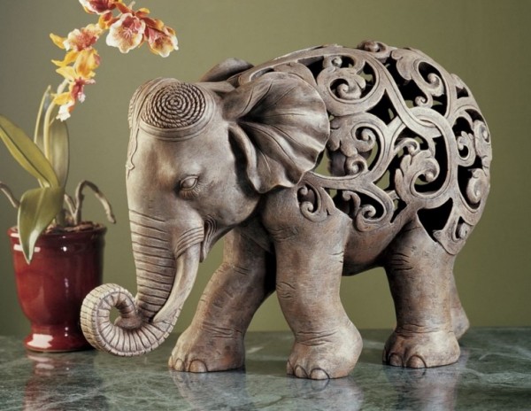 BNHY Pure Brass Elephant Statues Happy Main Decoration Warming Gift Ideas  Feng Shui Decoration Fortune 0822 : Amazon.de: Home & Kitchen